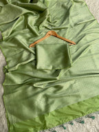 Banarasi Semi Katan Silk Saree With Blouse