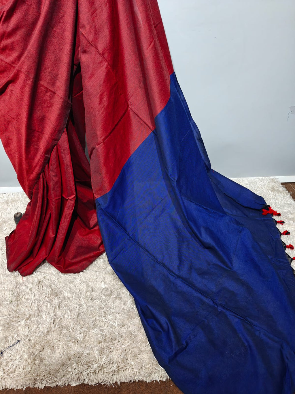 khaddi Cotton Silk Saree