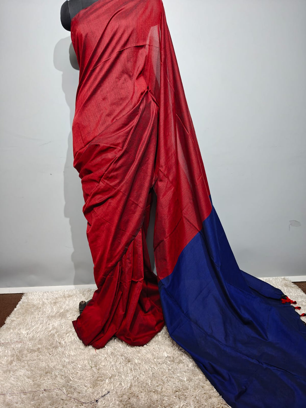 khaddi Cotton Silk Saree