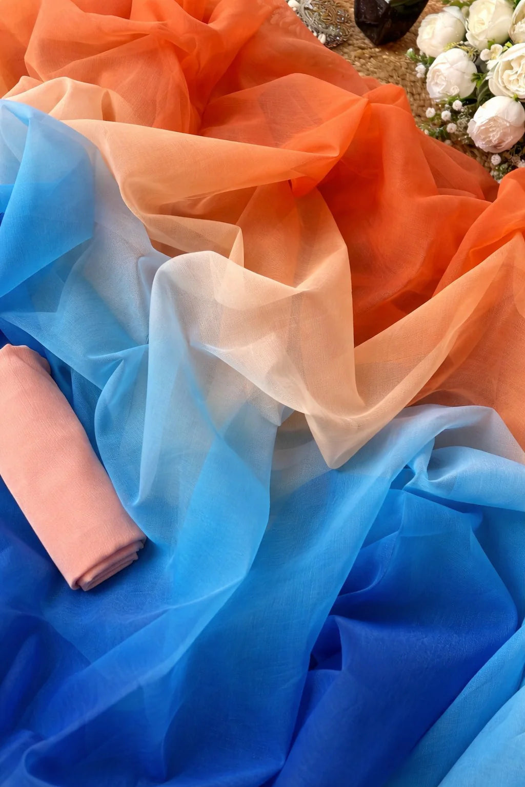 Plain Shaded Sarees