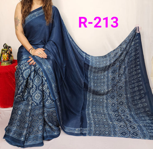 Pure Modal Silk Saree with blouse