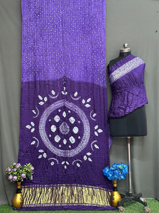 Pure Modal Silk Saree with blouse