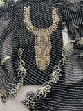 Designer Georgette Suit Set with Gota Patti Work