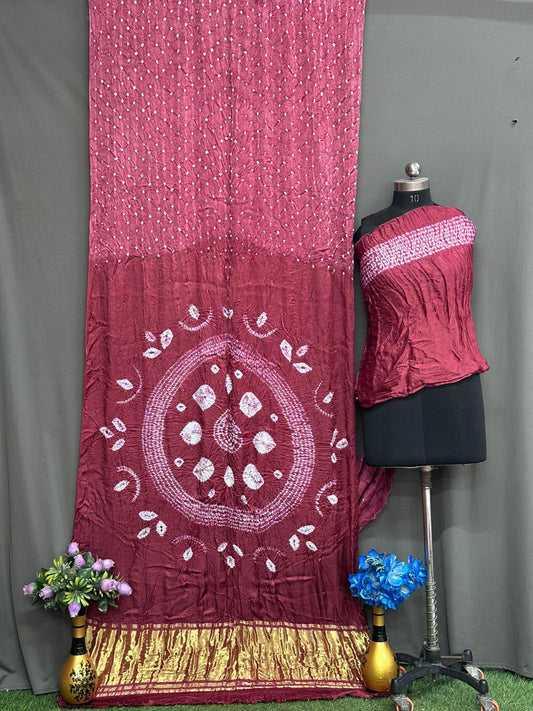 Pure Modal Silk Saree with blouse