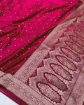 Banarasi Pure katan mashru silk saree With Blouse
