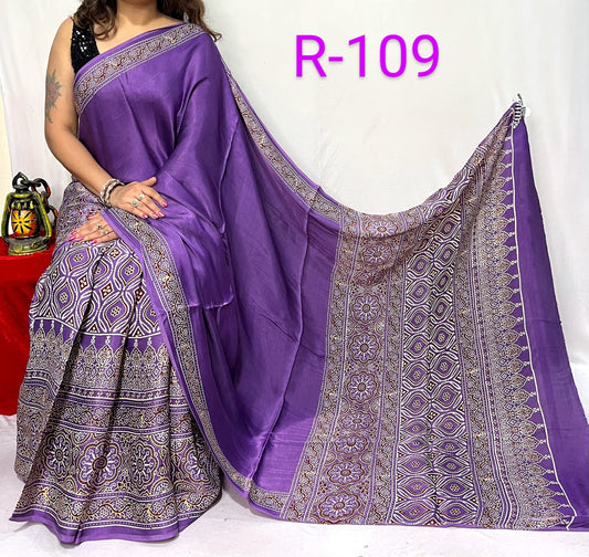 Pure Modal Silk Saree with blouse