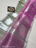 Banarasi  Semi Kora Organza Dybel  Saree