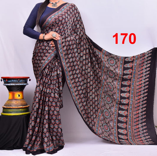 Pure Modal Silk Saree with blouse