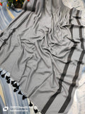 Beautiful Cotton Mulmul  Saree