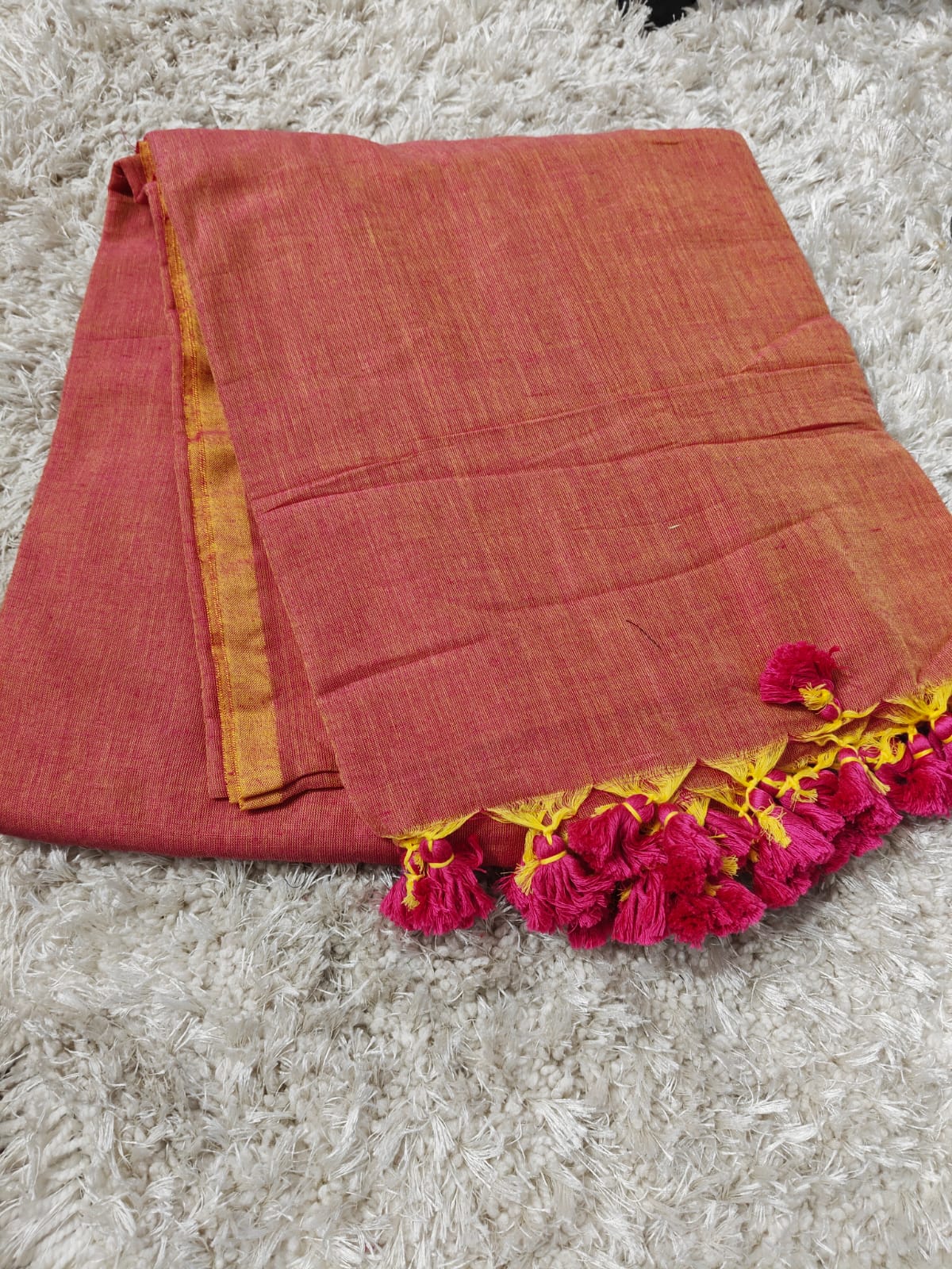 khaddi Cotton Silk Saree