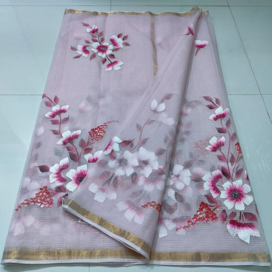Pure Kota-Doria Saree with Blouse