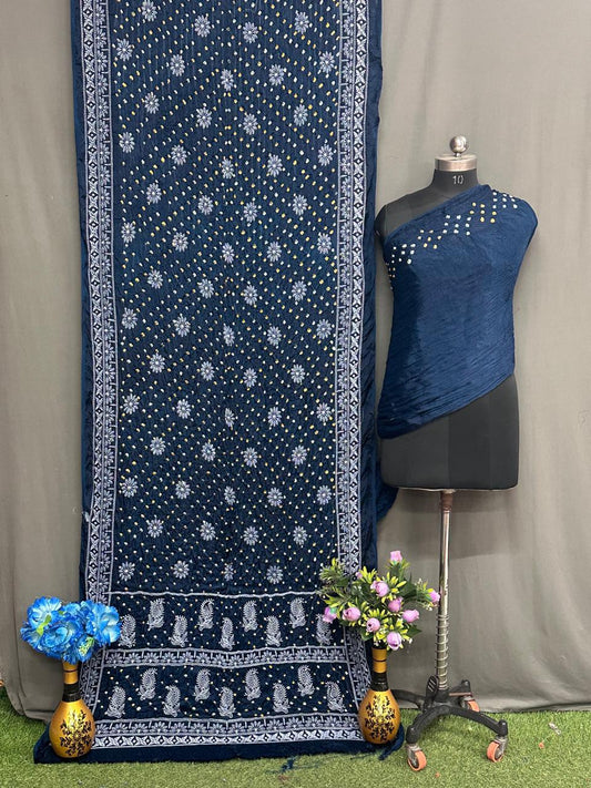 Pure Modal Silk Saree with blouse