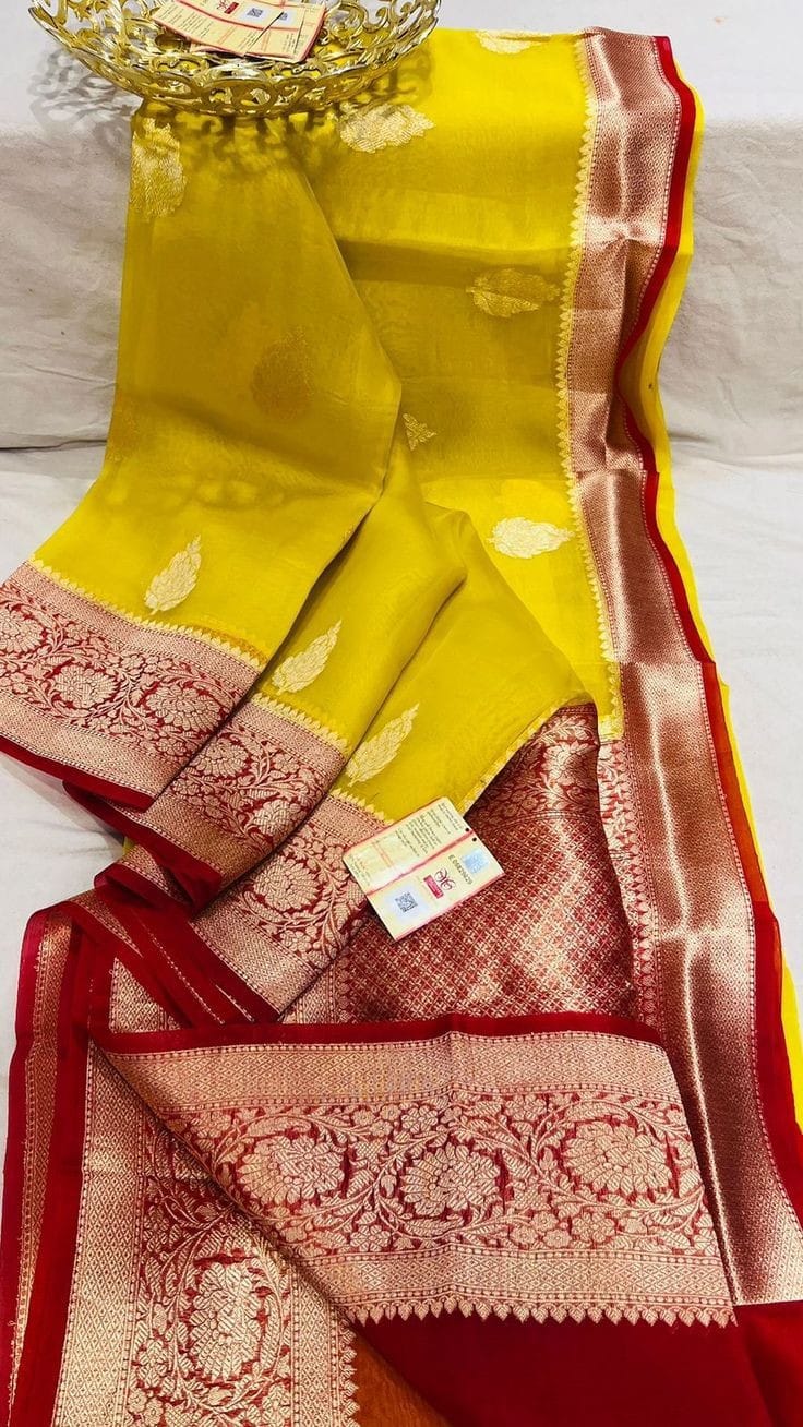 Banarasi Semi kora silk saree