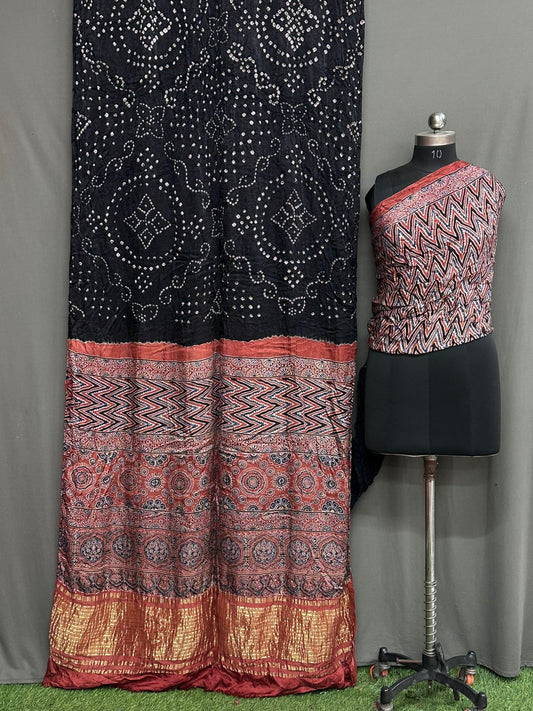 Pure Modal Silk Saree with blouse