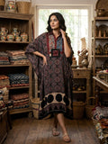 Pure Modal Silk Handblock Printed Kaftans Stitched suit