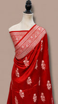 Banarasi Soft  Silk Saree With Zari Work