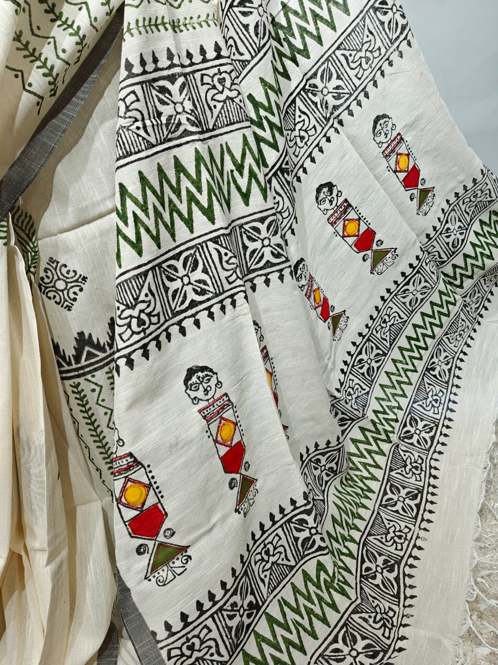 khaddi Cotton Silk Saree
