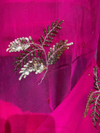 Pure Jaipuri Chiffon Saree