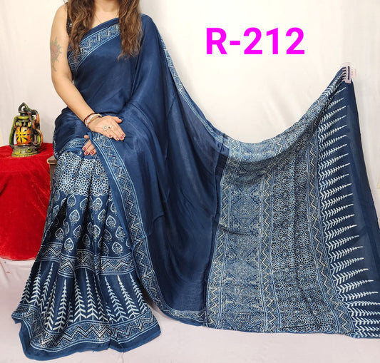 Pure Modal Silk Saree with blouse