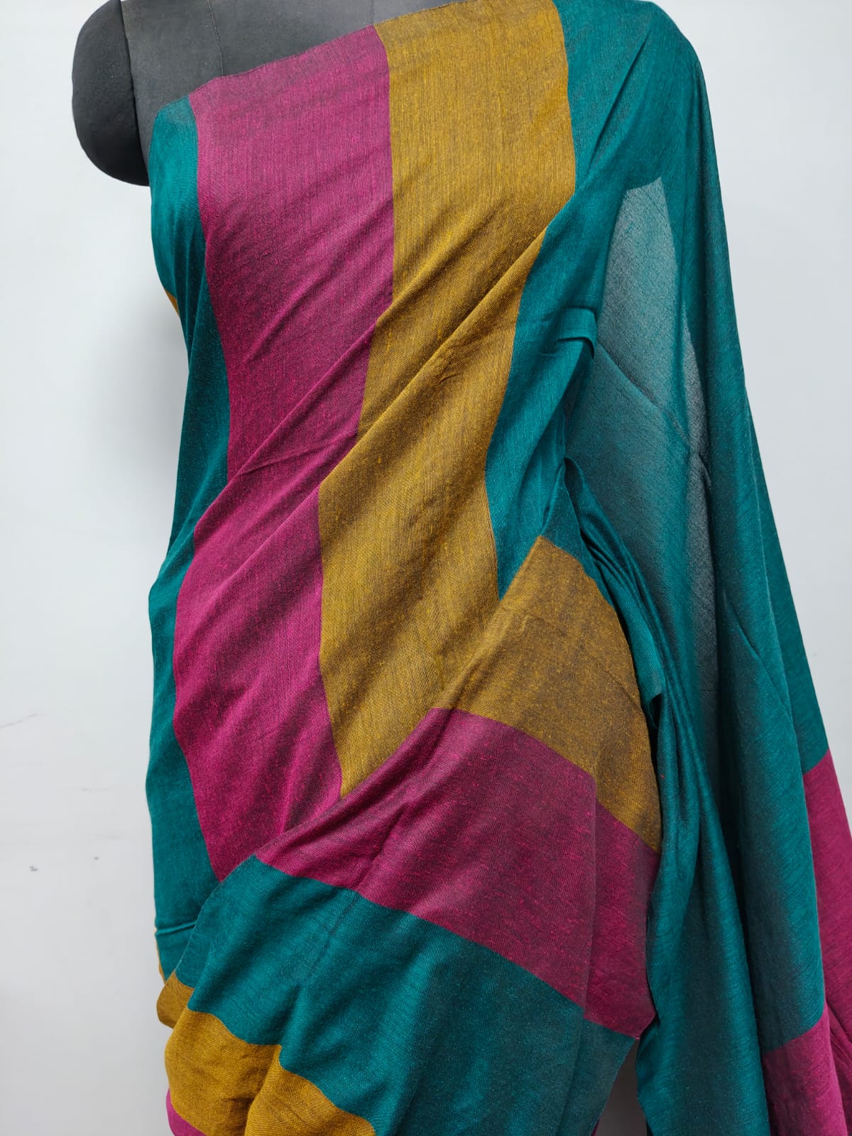 khaddi Cotton Silk Saree