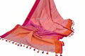 Pure Linen By Linen  Saree With  Blouse