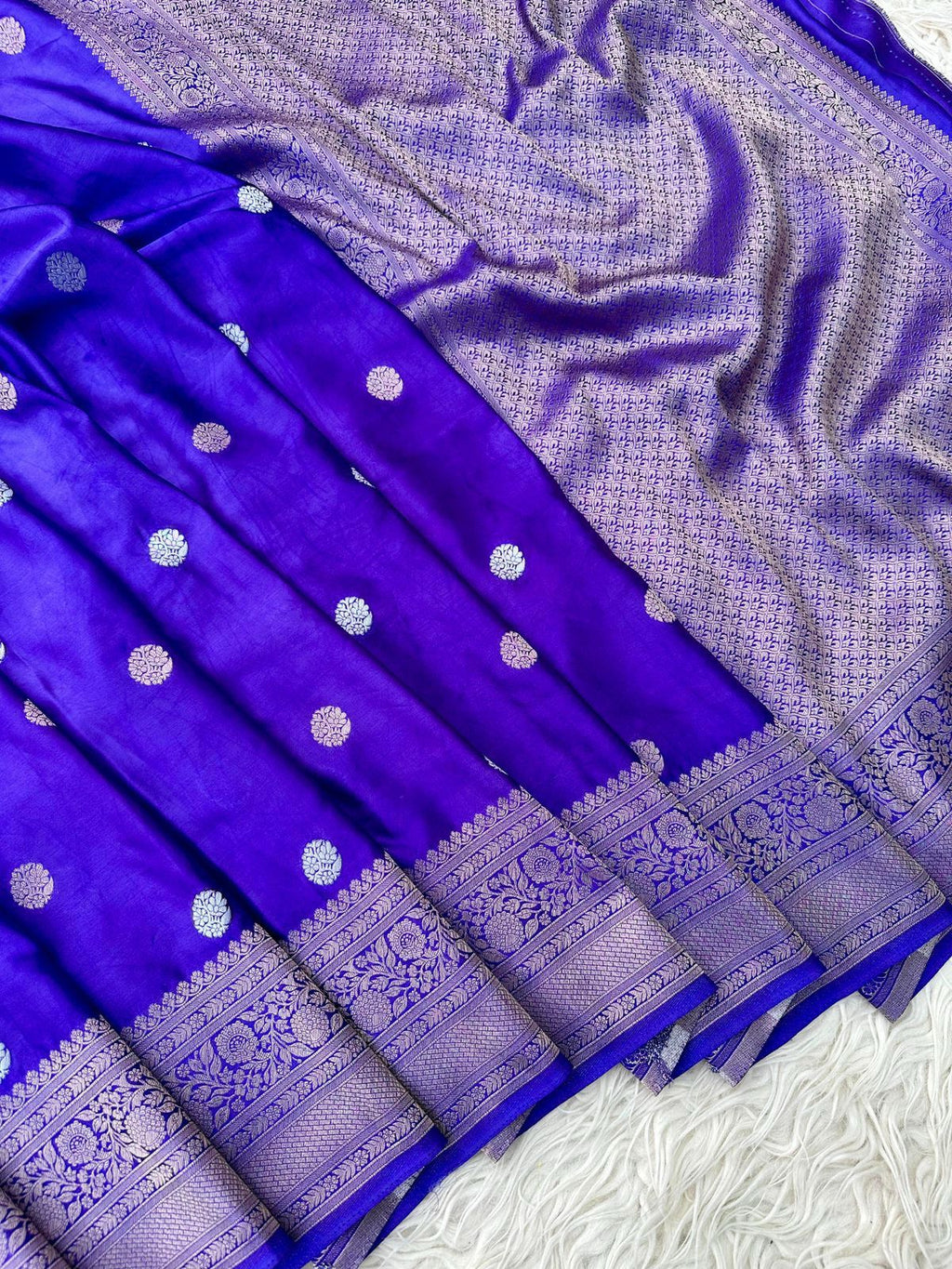 Banarasi katan mashru silk saree