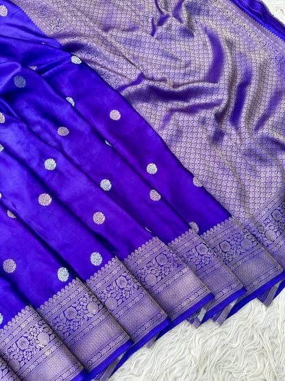 Banarasi katan mashru silk saree