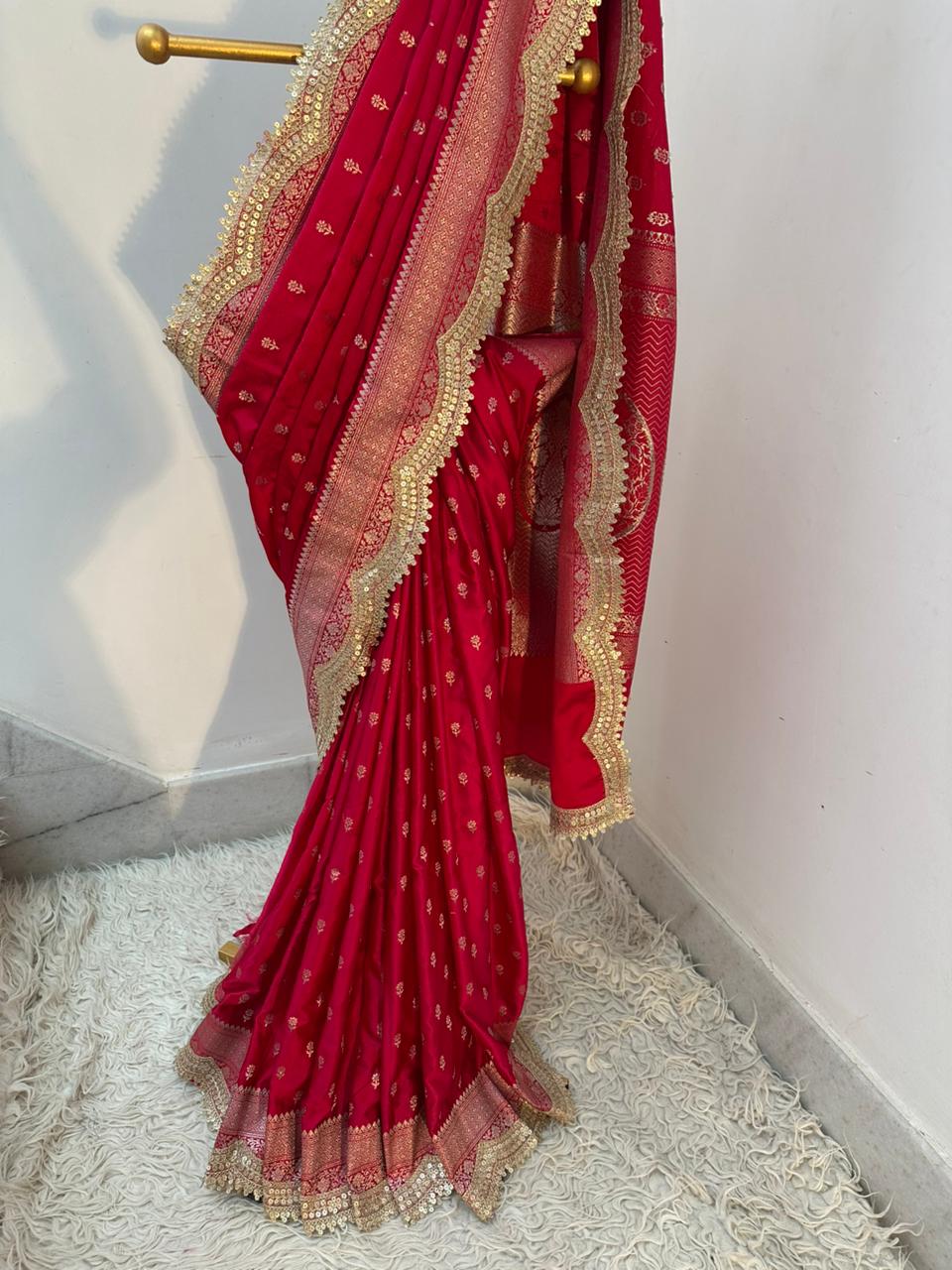 Banarasi premium mashru silk saree