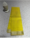 Pure Cotton Silk Mangalagiri Saree With  Blouse .