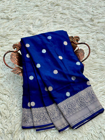 Banarasi katan mashru silk saree