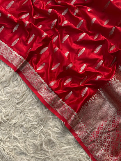 Banarasi katan mashru silk saree