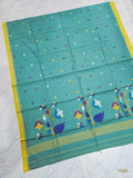 Pure Cotton needle work jamdani Saree