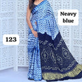 Pure Modal Silk Saree with blouse With Tissue Pallu