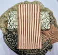 Pure cotton hand-block print suit with Chiffon dupatta
