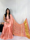 Pure Modal Silk Saree with blouse