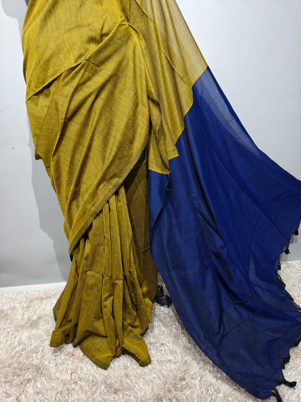 khaddi Cotton Silk Saree