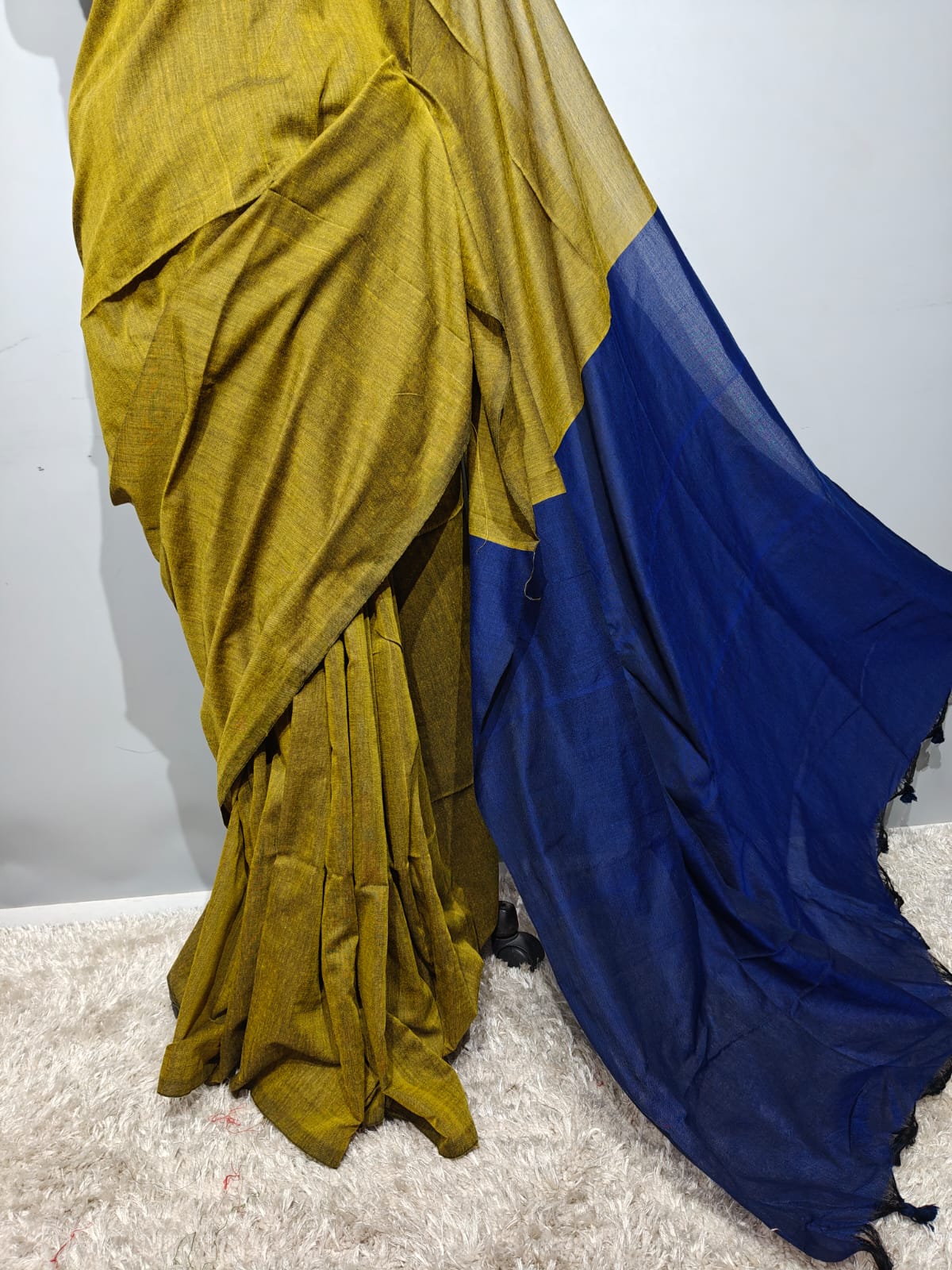 khaddi Cotton Silk Saree