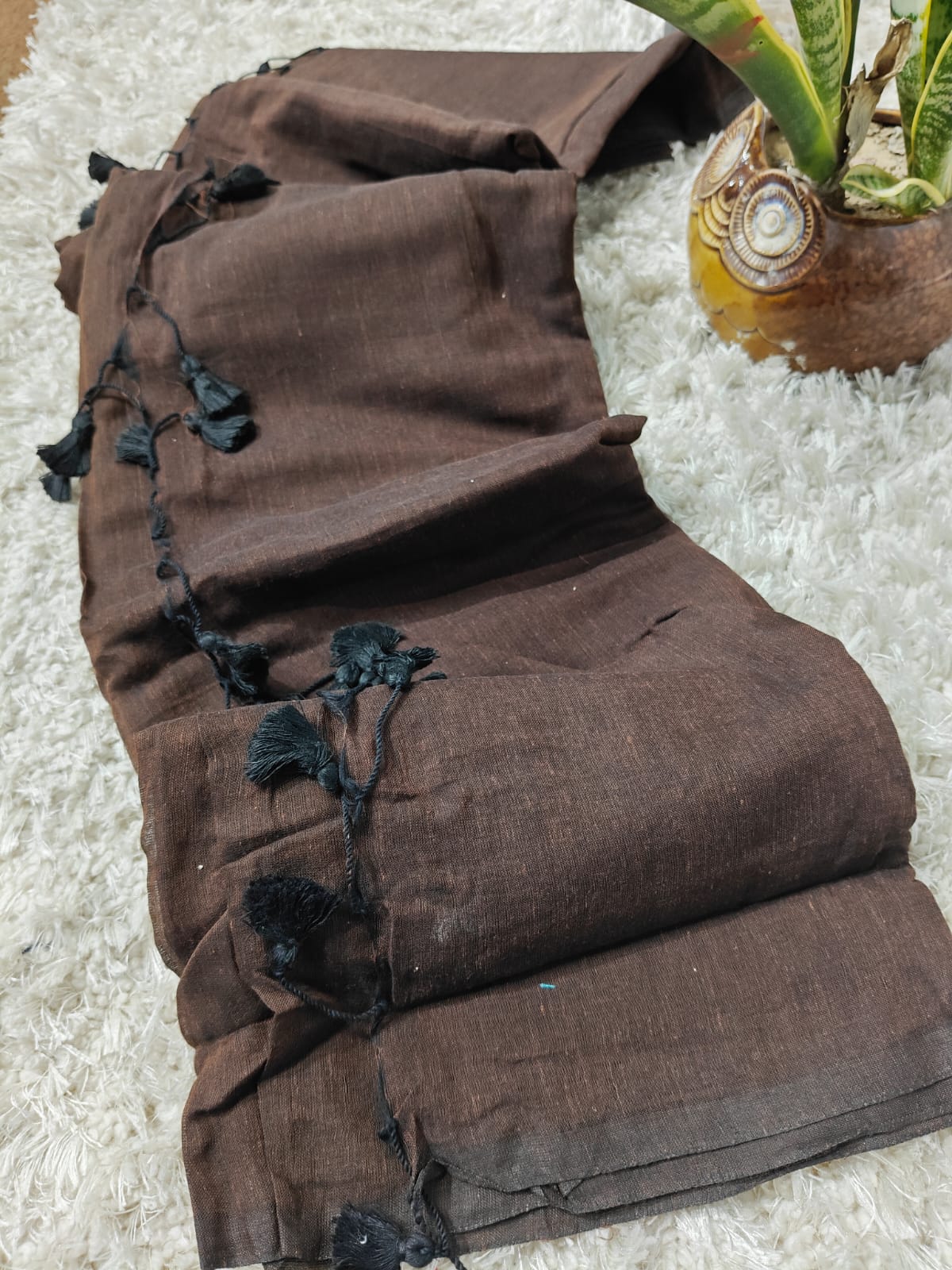 khaddi Cotton Silk Saree
