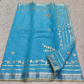 kota cotton kacha gota patti work saree