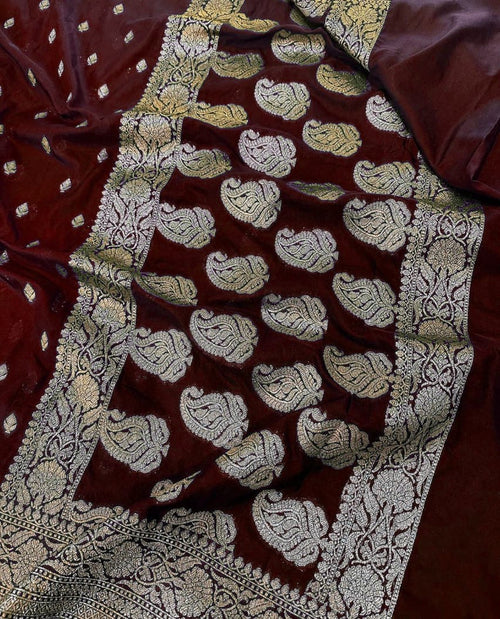 Banarasi  Semi  Warm Silk Soft Saree