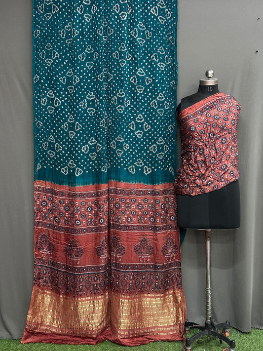 Pure Modal Silk Saree with blouse