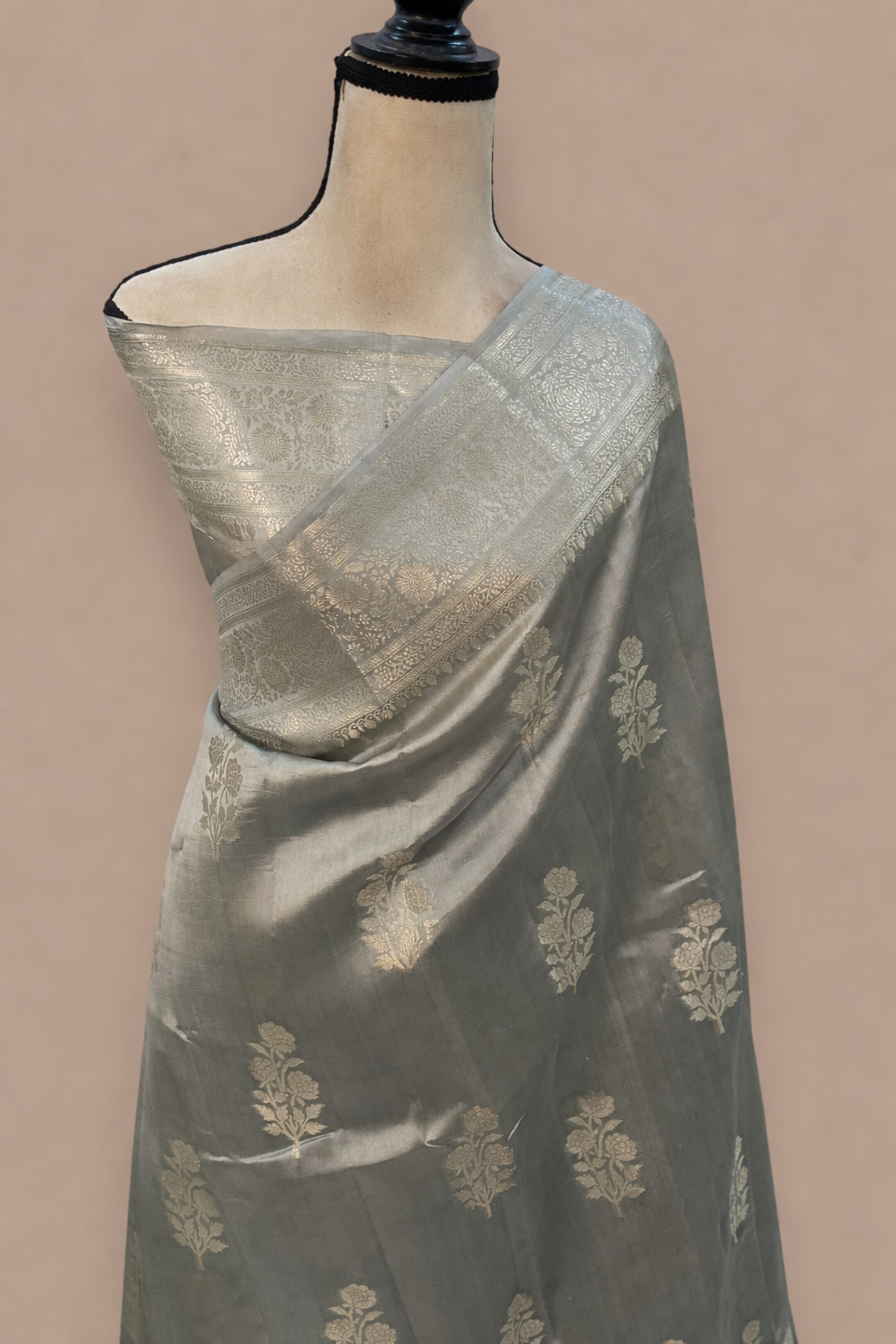 Banarasi Soft  Silk Saree With Zari Work