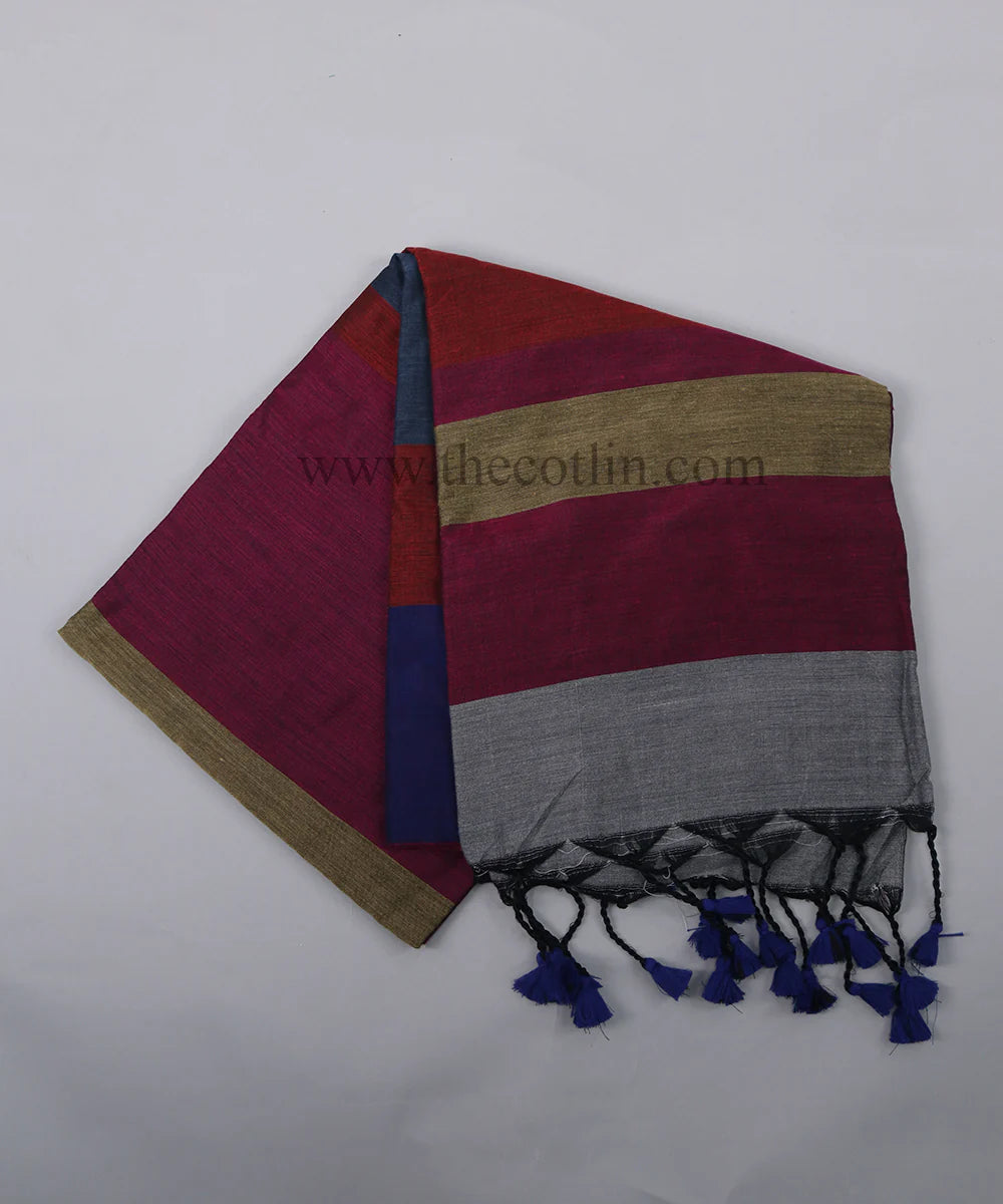 khaddi Cotton Silk Saree