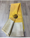 Mangalagiri pattern cotton silk Saree with running blouse