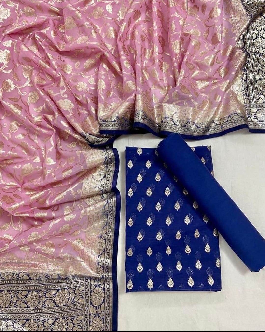Banarasi Lorex Unstitched Suit