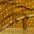 Banarasi silk Unstitched Suit
