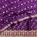 Banarasi silk Unstitched Suit