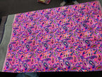 Pink color Banarasi Handloom Silk Multi Meena Zari Work Saree