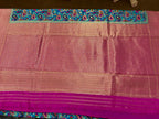 Sky blue Color Banarasi Handloom Silk Multi Meena Zari Work Saree