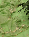 Beautiful Gota Patti Work Kota doria Unstitched Suit